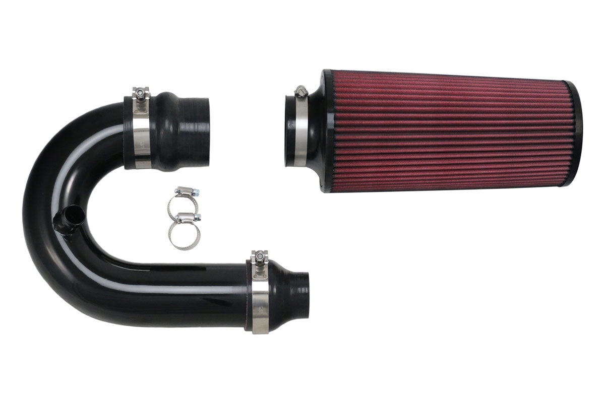 Deviant 45311 Intake Pipe with Filter Polaris RZR XP Turbo Full Kit Top View