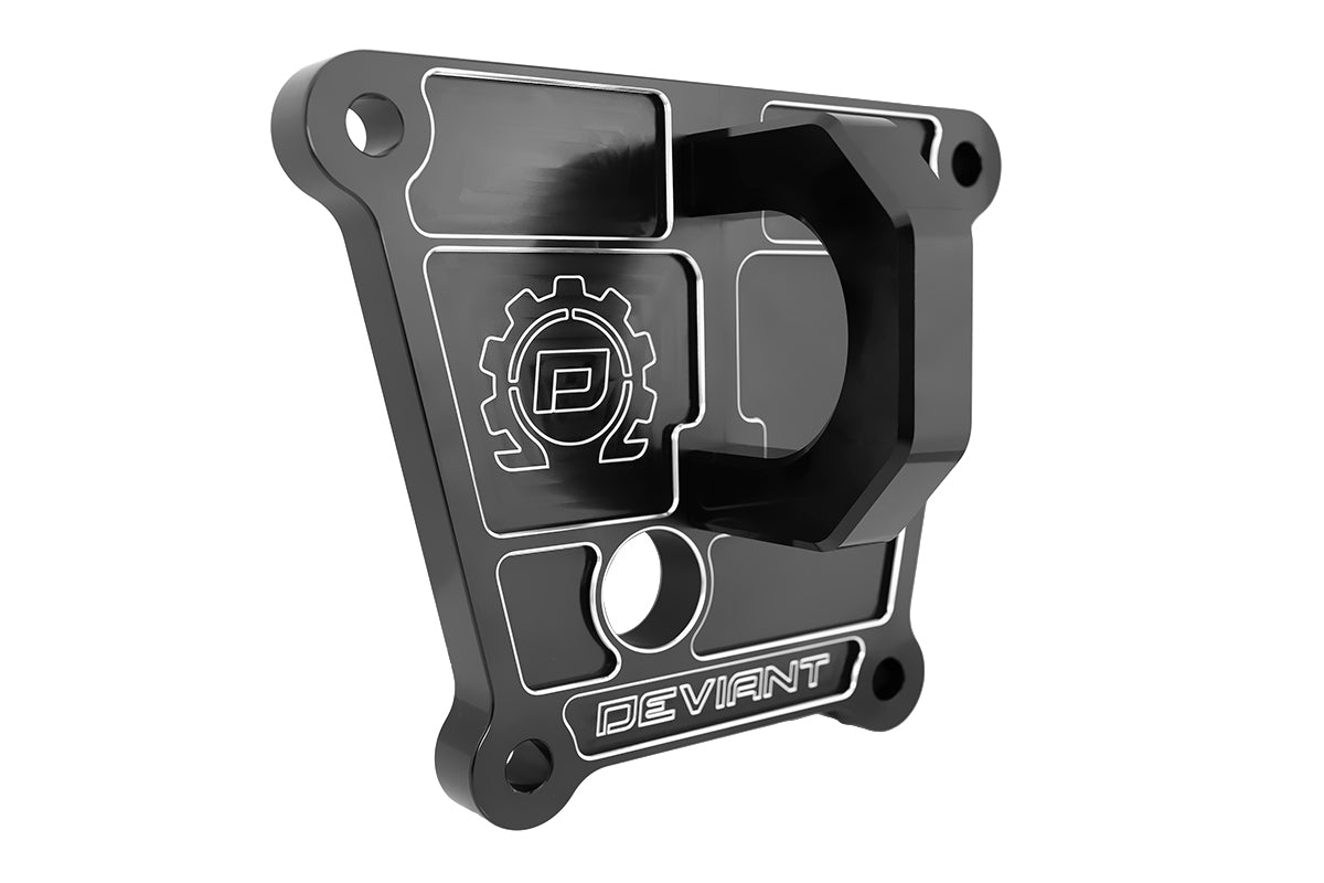 Deviant 49500 Billet Radius Arm Plate with D-Ring for 2018+ Polaris RZR XP Turbo S