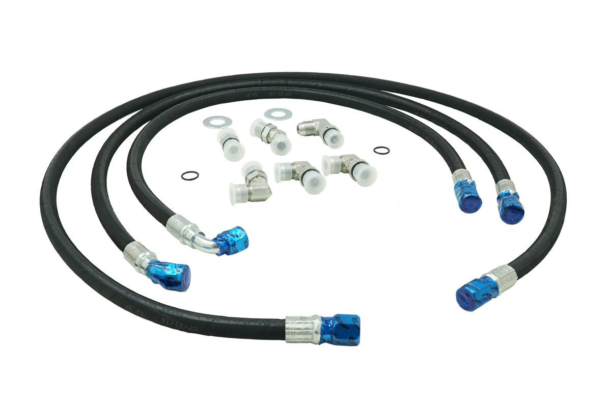 Deviant 73410 Transmission Cooler Repair Lines For 2006-2010 GM Duramax equipped Pickups